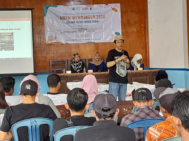 KKN Universitas Negeri Malang Manfaatkan Limbah Menjadi Pupuk
