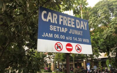 Hari Bebas Kendaraan Bermotor di Kampus Universitas Negeri Malang